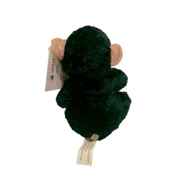 Vintage Leosco Collection Monkey Ape Chimp Soft Plush 6-Inches - Picture 2 of 4